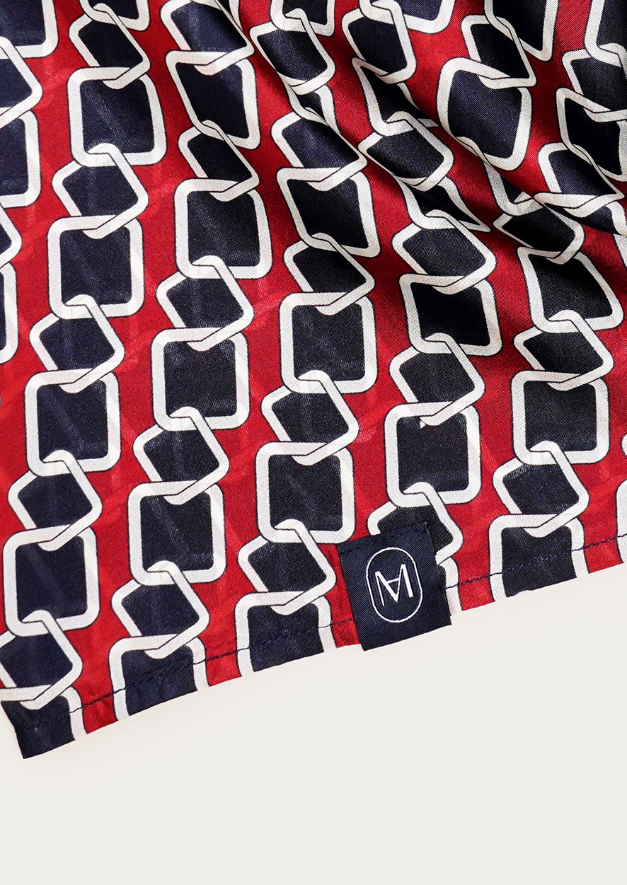 Foulard Soie 06 nature morte print Meilleur Ami Paris