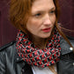 Foulard en soie 33, porté femme, Meilleur Amir Paris