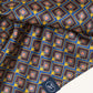 Foulard en Soie 55 Meilleur Ami Paris plié, détail du motif